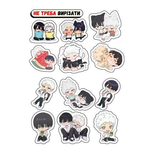 Стикерпак А5 Hikaru ga Shinda Natsu 01 прорезний - фото 1