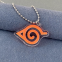 Кулон акрил Naruto коноха 3см - фото 1