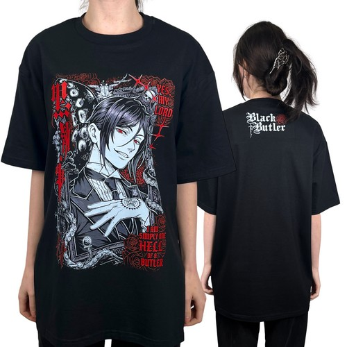 Футболка Kuroshitsuji 02 XS - фото 1