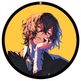 Значок 56мм Bungou Stray Dogs 73