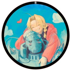 Значок 56мм Fullmetal Alchemist 21