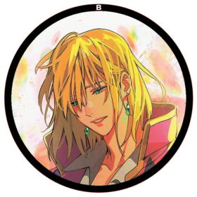 Значок 56мм Ghibli Howls Moving Castle 19