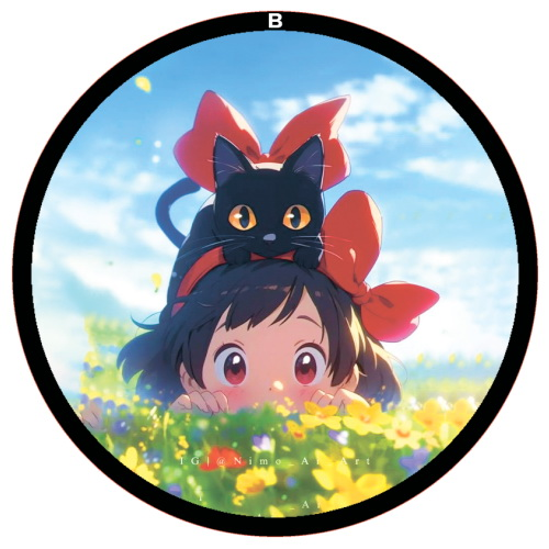 Значок 56мм Ghibli Kiki s Delivery Service 03 - фото 1 Значок 56мм Ghibli Kiki s Delivery Service 03 - фото 1