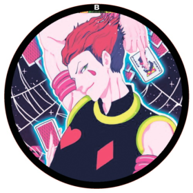 Значок 56мм Hunter x Hunter 37