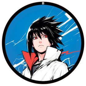 Значок 56мм Naruto 96