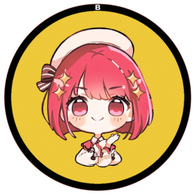 Значок 56мм Oshi no Ko 18