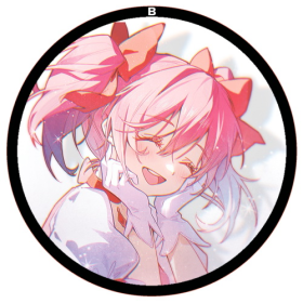 Значок 56мм Puella Magi Madoka Magica 10