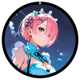 Значок 56мм Re Zero 54