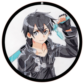 Значок 56мм SAO 47