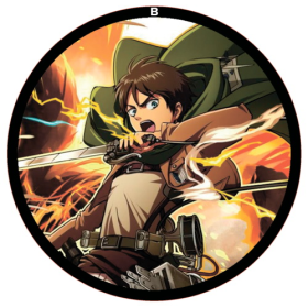 Значок 56мм Shingeki no Kyojin 102