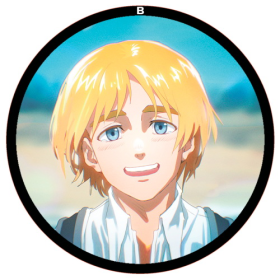 Значок 56мм Shingeki no Kyojin 91