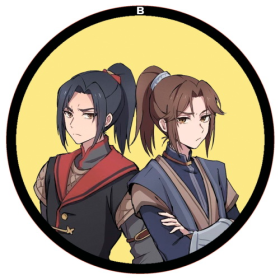 Значок 56мм Tian Guan Ci Fu 46