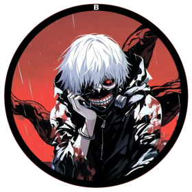 Значок 56мм Tokyo Ghoul 61