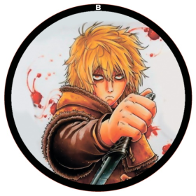 Значок 56мм Vinland Saga 01