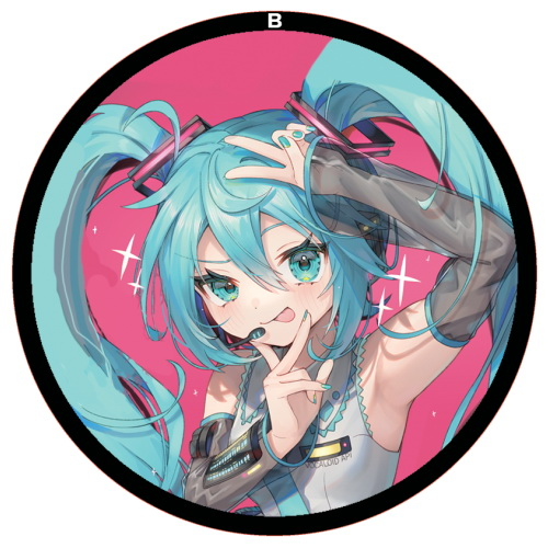 Значок 56мм Vocaloid 72 - фото 1 Значок 56мм Vocaloid 72 - фото 1