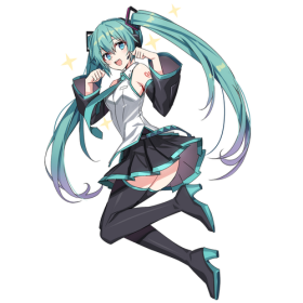 Фігурка акрил 15см Vocaloid 19 Хацуне Міку