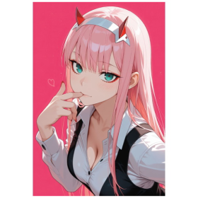 Магніт А7 Darling in the FranXX 03 вініл Магніт А7 Darling in the FranXX 03 вініл