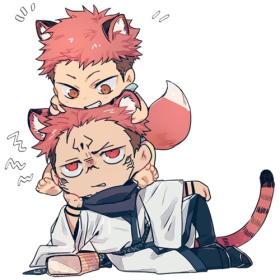 Фігурка акрил 6см Jujutsu Kaisen 20 Сукуна, Ітадорі