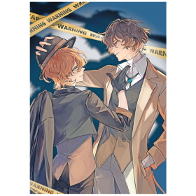 Плакат А3 Bungou stray dogs 76