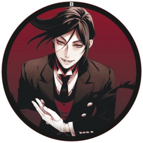 Значок 56мм Kuroshitsuji 64