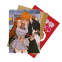 Открытка со стикерпаком Bleach 08 А6 набoр c конвертом - фото 1