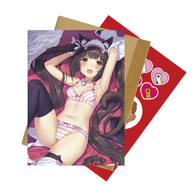 Листівка зі стікерпаком NekoPara 03 А6 набір з конвертом Листівка зі стікерпаком NekoPara 03 А6 набір з конвертом