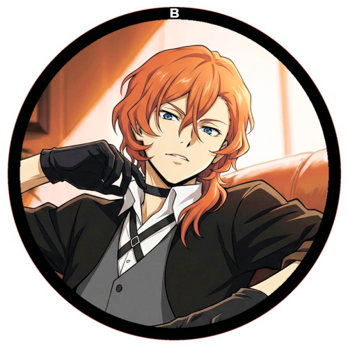 Значок 56мм Bungou Stray Dogs 76 - фото 1 Значок 56мм Bungou Stray Dogs 76 - фото 1