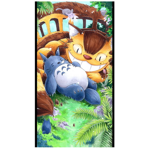 Гобелен 70х130см Ghibli Tonari no Totoro 01 - фото 1