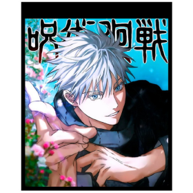 Сумка шоппер Jujutsu Kaisen 18 габардин 32х42см Сумка шоппер Jujutsu Kaisen 18 габардин 32х42см