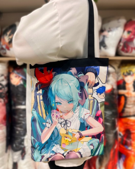 Сумка шоппер Vocaloid 14 габардин 32х42см - фото 2 Сумка шоппер Vocaloid 14 габардин 32х42см - фото 2