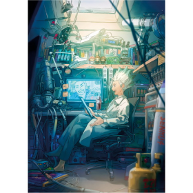 Плакат А3 Dr Stone 14 Плакат А3 Dr Stone 14