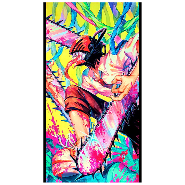 Гобелен 70х130см Chainsaw Man 05 - фото 1 Гобелен 70х130см Chainsaw Man 05 - фото 1