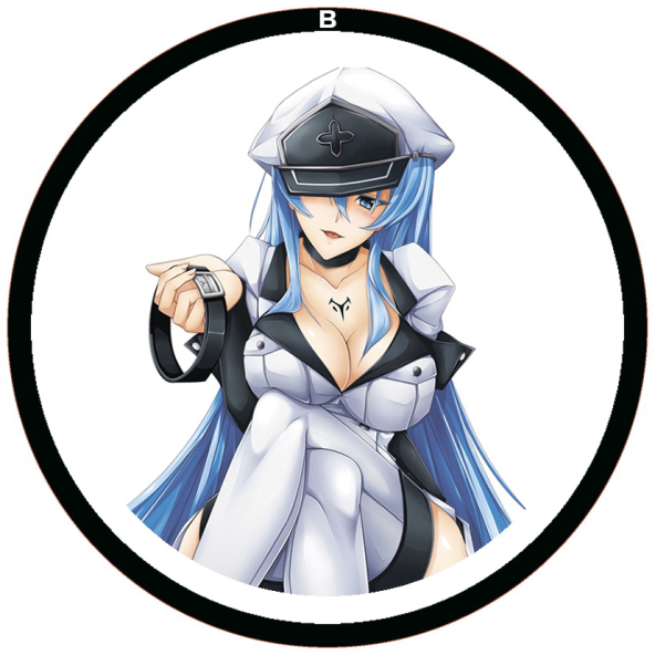 Значок 56мм Akame ga Kill 08 - фото 1 Значок 56мм Akame ga Kill 08 - фото 1