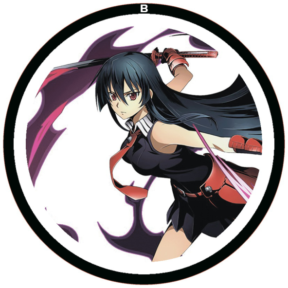 Значок 56мм Akame ga Kill 16 - фото 1 Значок 56мм Akame ga Kill 16 - фото 1