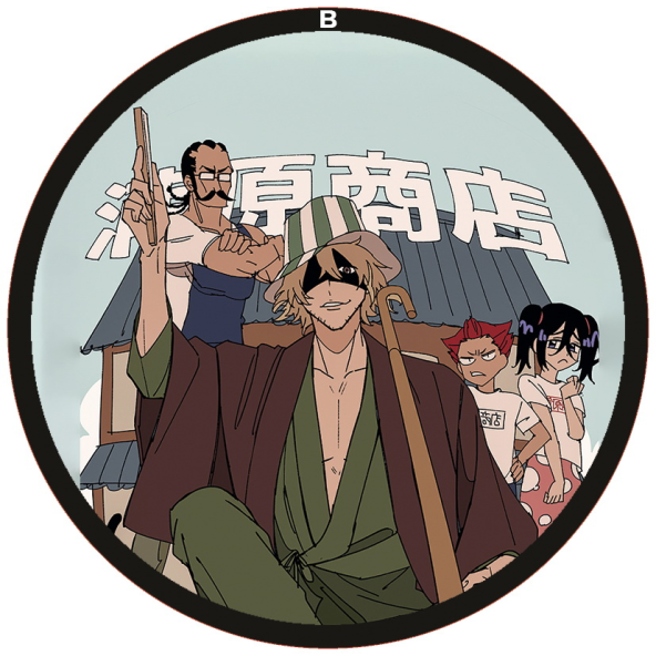 Значок 56мм Bleach 12 - фото 1