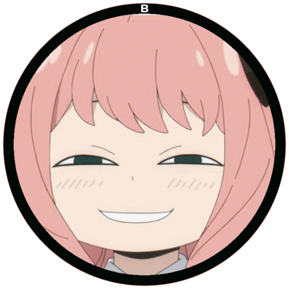 Значок 56мм Spy x Family 09 - фото 1