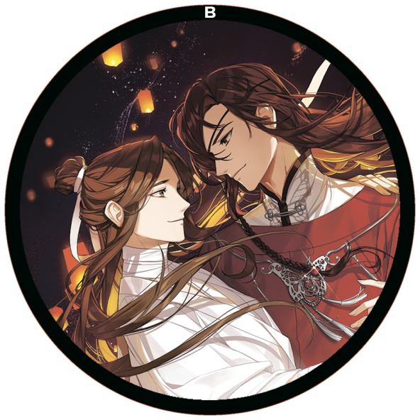 Значок 56мм Tian Guan Ci Fu 01 - фото 1 Значок 56мм Tian Guan Ci Fu 01 - фото 1