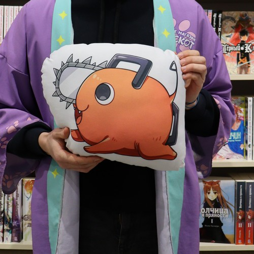 Іграшка подушка Chainsaw Man 06 дайвінг 30х40см - фото 2 Іграшка подушка Chainsaw Man 06 дайвінг 30х40см - фото 2