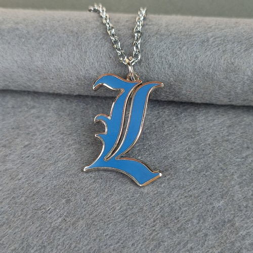 Кулон Death Note Ел 4,5см синій - фото 1 Кулон Death Note Ел 4,5см синій - фото 1