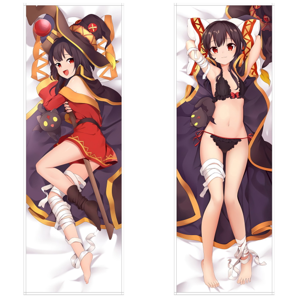 Наволочка 120х40см KonoSuba 03 атлас - фото 1 Наволочка 120х40см KonoSuba 03 атлас - фото 1
