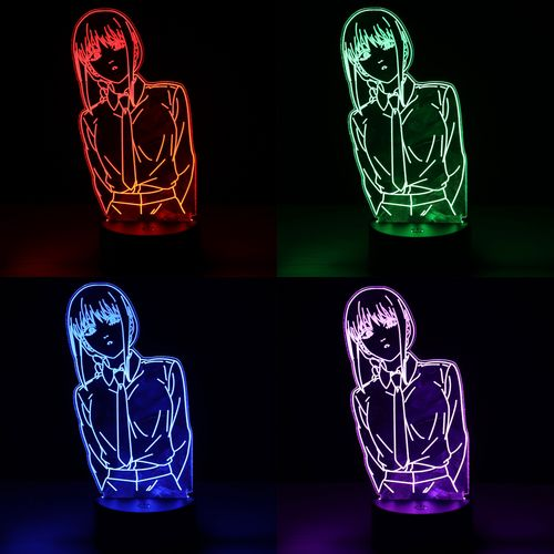 Світильник із пультом Chainsaw Man 04 акрил 22см - фото 1