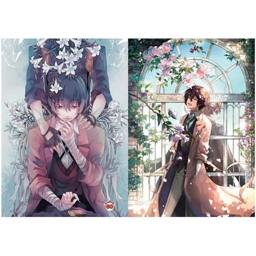 Скетчбук 60л Bungou Stray Dogs 22 - фото 1 Скетчбук 60л Bungou Stray Dogs 22 - фото 1