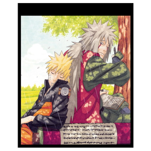 Сумка шоппер Naruto 08 габардин 32х42см - фото 1