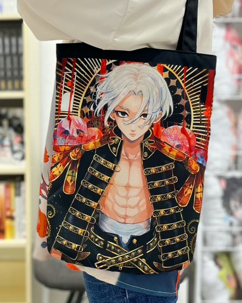 Сумка шоппер Tokyo Revengers 08 габардин 32х42см - фото 2 Сумка шоппер Tokyo Revengers 08 габардин 32х42см - фото 2