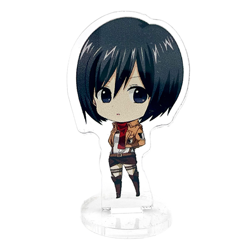 Фигурка акрил 6см Shingeki no Kyojin 05 Микаса - фото 1